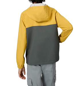 Veste d'automne pour garçon, chaude, écologique, imperméable, coupe-vent, respirante, à capuche, avec fermeture éclair et poche avant - Product Image 3