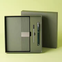 Ensemble Cadeau Luxe Personnalisable Écologique : Carnet, Stylo et Tasse Thermos avec Impression UV – Designs Variés pour Cadeaux d'Affaires Écoresponsables