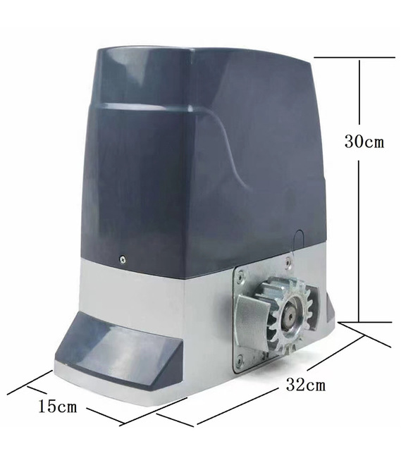 Heavy Duty Industrial 24V DC Sliding Gate Motor Automatic Operator System High Speed for Commercial Factory Gate