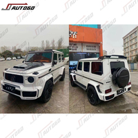 Kits de Carrosserie pour Mercedes Classe G W463 2004-2018 Conversion W464 B-Brabus avec Jantes en Alliage d'Aluminium Forgé Fibre de Carbone Rocket 900