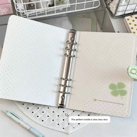 Cuaderno de Tapa Dura con Espiral, Diseño de Trébol de Cuatro Hojas, de Alta Apariencia y Durabilidad, Venta Directa de Fábrica