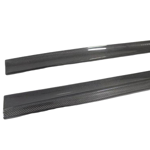 สเกิร์ตข้างคาร์บอนไฟเบอร์แท้ทรง C63 สำหรับรถเบนซ์ C-Class W204 4 ประตู/2 ประตู ปี 2007-2014 - Product Image 2