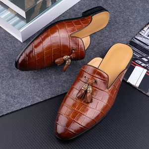 Zapatos de hombre de cuero hechos a mano de lujo con flecos, ideales para ocasiones casuales y de negocios. - Product Image 3