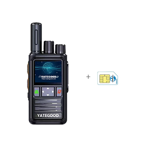 YATEGOOD GW2 SIM 全球 Ptt 5000KM Zello 对讲机 Lte 长距离无线电 Poc 4g - Product Image 1