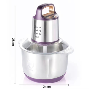 300w 3L Multifunctional Four Spiral Stainless Steel Blade Blender Kitchen Electric Meat Grinder Food Processor Removable - Product Image 4