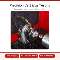 Machine d'équilibrage de turbocompresseurs professionnelle NT-D6 avec écran tactile de 19 pouces pour atelier de réparation de turbos