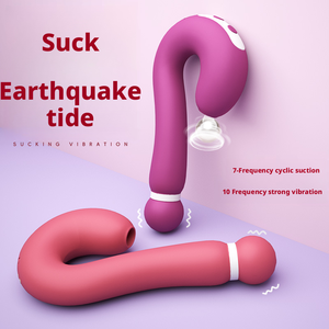 Damen-Masturbationsstab mit Vibrationsfunktion aus Silikon, Sexspielzeug für Frauen, 100% Wasserdicht, USB-Aufladbar, 10 Stufen - Product Image 2