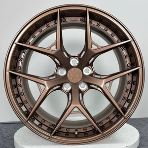 Alliage d'aluminium forgé sur mesure en deux pièces de 18 à 24 pouces XINLAI Universal Fitment Concave Design Chrome Wedge Finish New Car Wheels - Product Image 4
