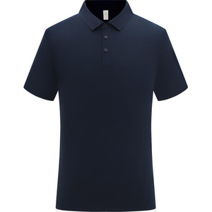 Modal Business Short Sleeve <b>Polo</b> Shirt Glacier Blue Loose Fit Breathable Summer Corporate Uniforms - Product Image 3