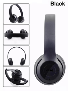 Toophet p47 אלחוטי עבור אוזניות על האוזן & מעל האוזן & ear משחק אוזניות בס עבור iphone כחול עמיד למים - Product Image 5