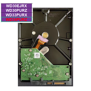 WD30EJRX 3TB Purple Monitoring 3,5 inch HDD SATA 6Gb/s 5400 rpm 128MB Cache 24/7 Betrouwbaarheid voor NVR DVR CCTV-systemen - Product Image 1