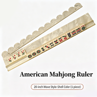 Support de Mahjong en Acrylique Écologique avec Fonction Magnétique, Aspect Ondulé, pour Casino Professionnel, Certifié CE, Couleur Personnalisable