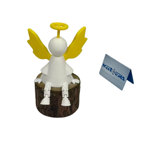 Figurines de Noël imprimées en 3D pour l'usinage : Nains, Bonhomme de neige, Cerf, Décoration de bureau, Mascotte Père Noël - Product Image 1