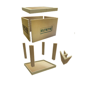 Custom Size Heavy-Duty Honeycomb Cardboard Cargo <strong>Box</strong> for Industrial Transport - Product Image 2