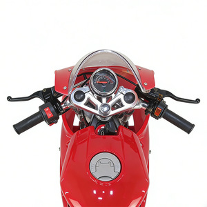 Mini moto sportive 60cc Pocketbike pour enfants, moto de course tout-terrain avec une puissance de 100W et un poids de 42kg - Product Image 4
