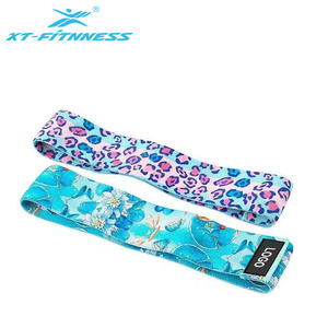 Tập Thể Dục Đào Tạo Tập Thể Dục Không Trượt Đàn Hồi Vòng Tùy Chỉnh Đầy Màu Sắc Mô Hình Heavy Duty Hip Glute Vải Kháng Tập Thể Dục <span class=keywords><strong>Bands</strong></span> - Product Image 4