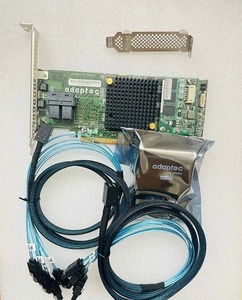 Carte contrôleur PCIe Adaptec ASR-7805 1G 6GB/s 1 Go + BBU + 2 câbles SATA SFF-8643 - Product Image 3