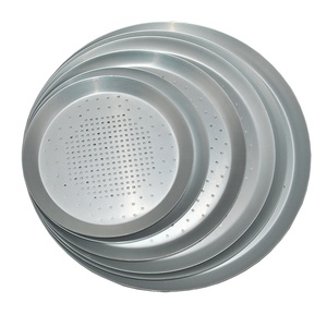 Teglie per <span class=keywords><strong>Pizza</strong></span> Forate in Lega di Alluminio, <span class=keywords><strong>Teglia</strong></span> Rotonda per <span class=keywords><strong>Pizza</strong></span> Croccante, Vassoio da Forno per <span class=keywords><strong>Pizza</strong></span> - Product Image 2