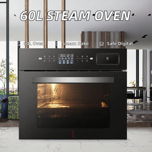 <span class=keywords><strong>Four</strong></span> électrique domestique 66L en acier inoxydable intégré, machine à vapeur multifonctionnelle pour la cuisson, classe énergétique A, idéal pour l'hôtellerie - Product Image 2