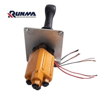 RUNMA usine alimentation directe contrôleur de voie hydraulique engrenage tige partie poignée sélecteur soupape de commande Joystick