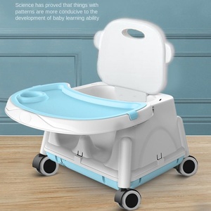 Trona de bebé de plástico multifuncional 3 en 1 con múltiples funciones para niños - Product Image 2