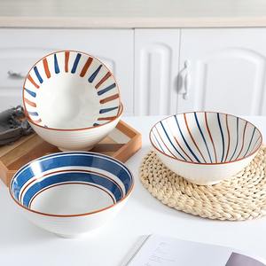 <span class=keywords><strong>Kit</strong></span> d'ustensiles pour bol à soupe de nouilles <span class=keywords><strong>ramen</strong></span> ou udon, en céramique et porcelaine de grande capacité, style <span class=keywords><strong>japonais</strong></span>, avec logo personnalisé pour les fêtes - Product Image 1