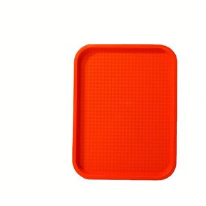 Modern Design Eco-Friendly <b>Plastic</b> Restaurant Food <b>Tray</b> Rectangular PP Dish <b>Tray</b> for Canteen Party Serving Thickened Food Plate - Product Image 5