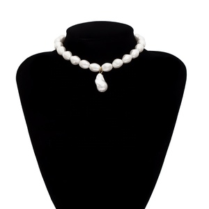 Vente en gros 2025 vente chaude femmes collier de perles baroques bijoux - Product Image 5
