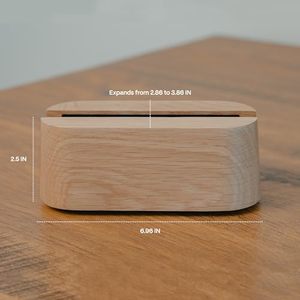 Soporte Vertical Ajustable, Plegable y Extensible para Laptop, Base de Madera para Laptop, Compatible con MacBook Pro y <span class=keywords><strong>Mac</strong></span> Air - Product Image 6