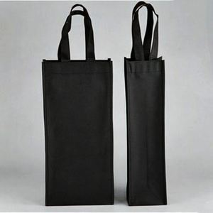 Bolsa de Regalo para Vino al por Mayor, de Tela No Tejida, para Una o Dos Botellas, con Impresión de Logotipo, para Eventos Promocionales - Product Image 1