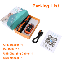Penjualan Terbaik Logo khusus G68P GPS kucing anjing peliharaan tahan air pelacak GPS 4G aplikasi seluler Waktu Nyata pemantauan aktivitas pelacakan jarak jauh