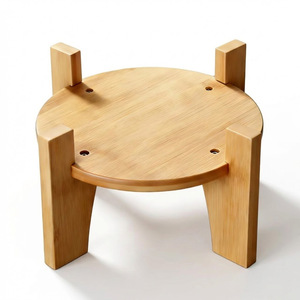 Bamboo <b>Drink</b> <b>Holder</b> Stand For Glass Jar Or Wine Bottle Reusable Outdoor Party Use - Product Image 4