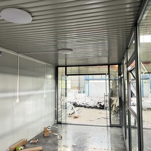 Conteneur maritime modifié de 20 pieds, portable, respirant, en aluminium, pliable, bureau, résidence modulaire haut de gamme, hôtel au design moderne 1 - Product Image 4