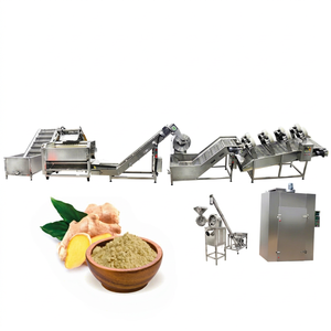 Automatique Gingembre Séché Laver Coupe Blanchiment Machine de Séchage de Poudre De Gingembre Ligne de Production - Product Image 1