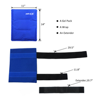 Compresse de gel médicale personnalisée avec logo, grande taille, thérapie chaude/froide, réutilisable, pour soulager la douleur à l'épaule, au cou, au dos, à la hanche