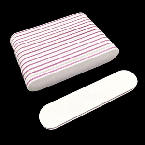 Bán Hot <span class=keywords><strong>Zebra</strong></span> Xám Đen Trắng Emery Mini File Nail Tùy Chỉnh 80/100/120/150/180/240 Double Side Dùng Một Lần Mini File Nail - Product Image 4