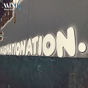 <span class=keywords><strong>Letras</strong></span> Personalizadas Iluminadas con Mini LED Acrílicas para Tienda, Letrero 3D para Publicidad, Letrero Pintado con <span class=keywords><strong>Fuente</strong></span> - Product Image 5