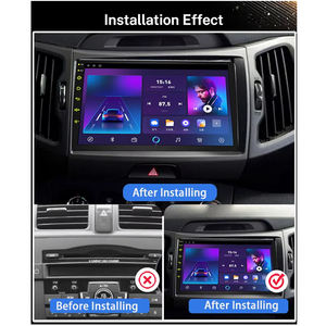 9 pouces 2 Din pour <span class=keywords><strong>Kia</strong></span> <span class=keywords><strong>Sportage</strong></span> 2010 2011 <span class=keywords><strong>2012</strong></span> lecteur Dvd de voiture multimédia Auto stéréo Audio Radio Carplay <span class=keywords><strong>Android</strong></span> lecteur vidéo de voiture - Product Image 3