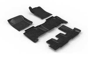 Tapis de sol AUTOBO TPE pour Toyota Prado LC150 <span class=keywords><strong>2022</strong></span> (RHD/7 places) - Tapis tout temps, résistants, imperméables et antidérapants - Product Image 2