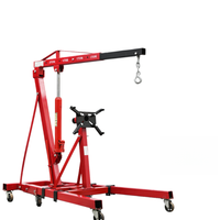 Grue de levage hydraulique pliable pour atelier automobile 2 tonnes 3 tonnes, grue de levage de camion pliable hydraulique, grue de levage de voiture à quatre roues