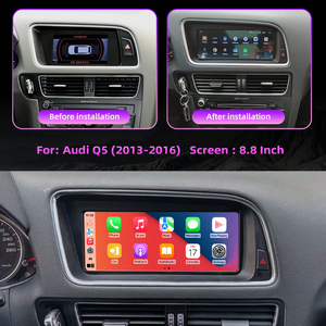 Autoradio multimédia avec écran tactile Android 13 <span class=keywords><strong>Q5</strong></span> 8 cœurs pour <span class=keywords><strong>Audi</strong></span> <span class=keywords><strong>Q5</strong></span> <span class=keywords><strong>2009</strong></span> - 2017 avec navigation GPS Wifi 4G LTE - Product Image 2