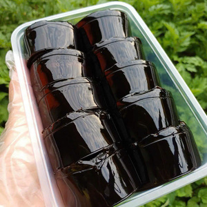 Poudre de gelée d'herbe noire 100% naturelle - Ingrédient rafraîchissant pour desserts à usage commercial et approvisionnement alimentaire industriel - Product Image 2