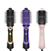 Nouveau Design 3 en 1 multifonctionnel Interchangeable fabricant personnalisé brosse de sèche-cheveux à Air chaud professionnel