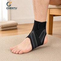 Support de cheville réglable avec fermeture sécurisée pour la randonnée et la marche en plein air