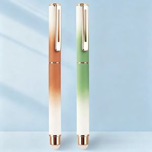 Stylo effaçable à dégradé de couleurs, cartouche d'encre rechargeable, logo personnalisé, pour la pratique de l'écriture manuscrite <span class=keywords><strong>des</strong></span> élèves du primaire, fournitures scolaires, cadeau - Product Image 6