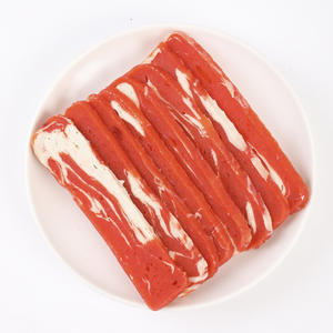 פרוסות בשר בקר אורגניות ונשנוש עוף מיובש לכלבים דודל סלמון זהב - Product Image 4