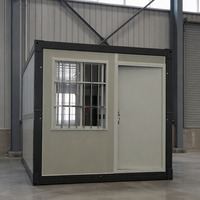 Maison conteneur pliable Z de 20 pieds à installation rapide, mini-maison préfabriquée pliable, dortoir mobile temporaire