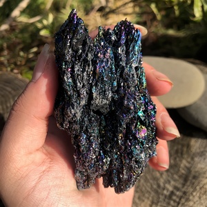 Wholesale High Quality Carborundum Crystal 7 Color Mine Crystal Point Colorful <strong>Minerals</strong> for Healing for Decoration - Product Image 6