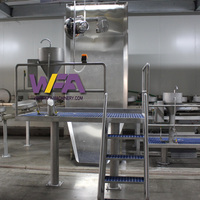 Équipement automatisé d'abattage de moutons, ligne de traitement haute capacité, abattoirs commerciaux