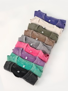 เสื้อยืดลายพิมพ์ดนตรีที่โดดเด่น ลุคซักฟอกและทำเก่าแบบยูนิเซ็กซ์ พร้อมลายพิมพ์ดิจิทัลด้วยเทคนิคฮีททรานเฟอร์ของลาย <span class=keywords><strong>Clockwork</strong></span> <span class=keywords><strong>Orange</strong></span> - Product Image 6